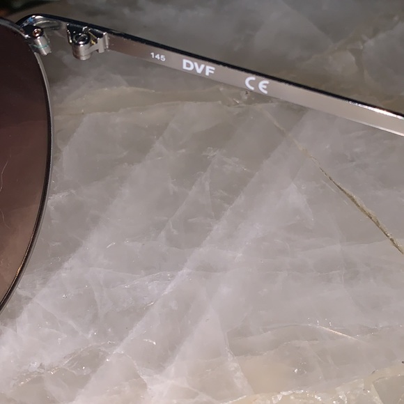 Diane Von Furstenberg Aviator Sunglasses